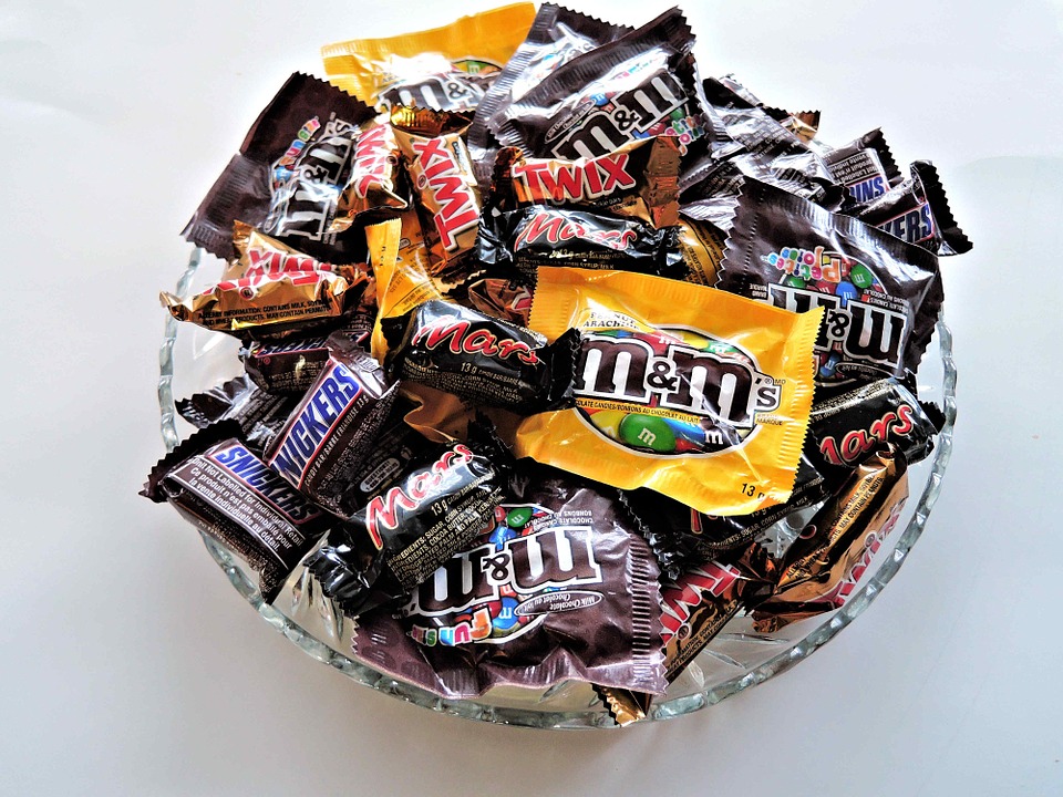 Snickers, m&m, mars i twix cokoladice