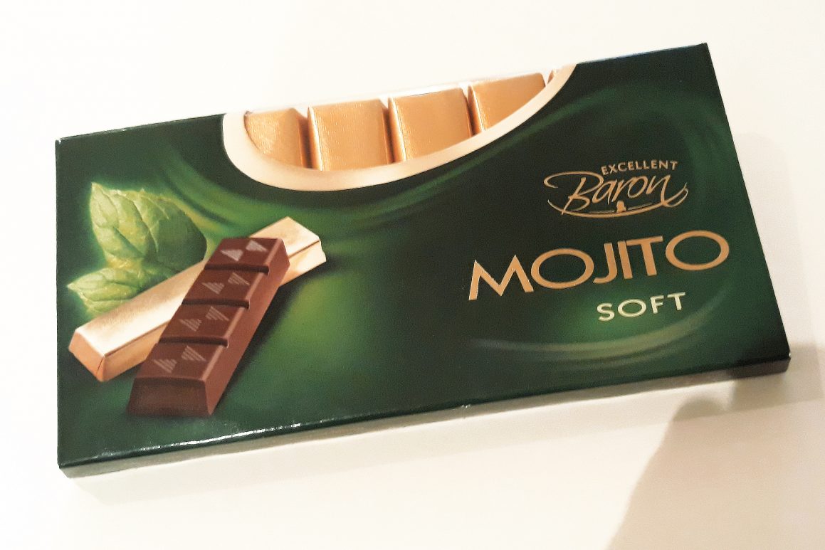 Punjena cokolada sa mentom