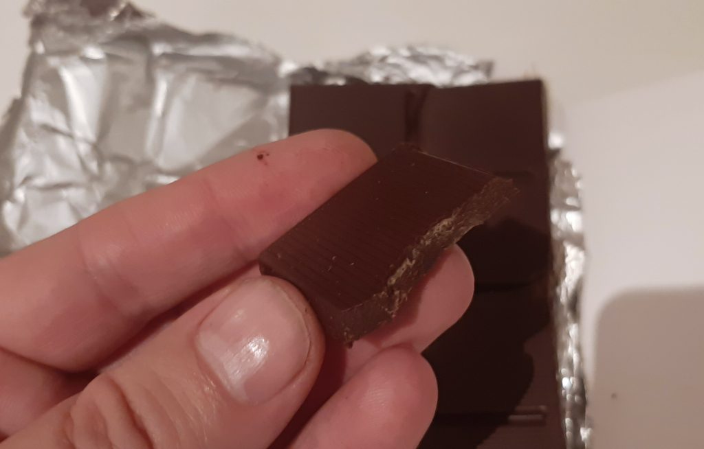 Cokolada sa solima u kockicama