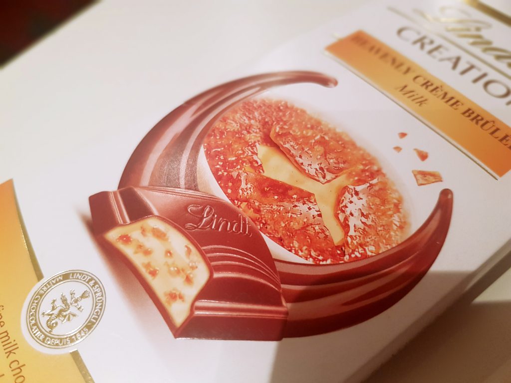 Lindt Creme Brulee cokolada